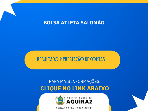 Sesjuv divulga resultado da 1ª Prestação de Contas do Bolsa Salomão para atleta [...]