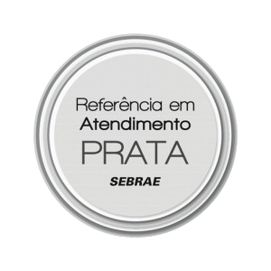 Selo SEBRAE Referencial em Atendimento Prata 2023